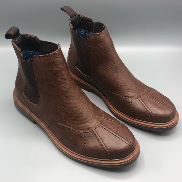 Vance Co. Men's Tanner Chelsea Duck Boots, 12 - Picture 4 of 9